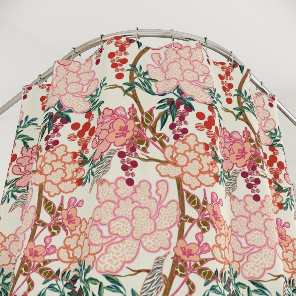 Polyester Shower Curtain 2D-000-C0001 - Image 2