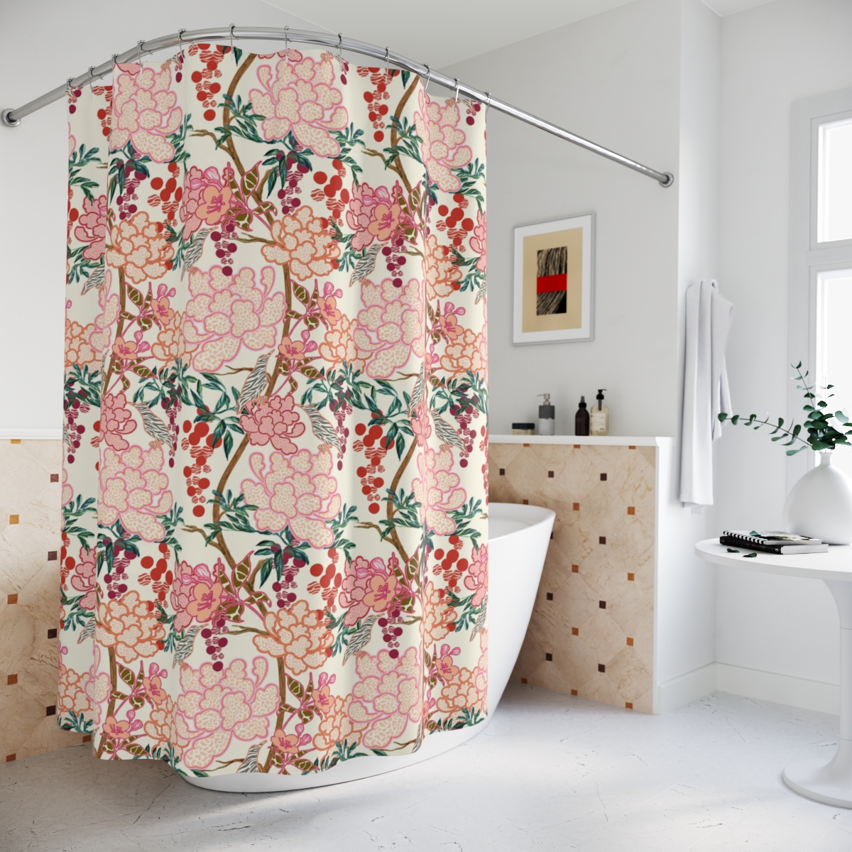 Polyester Shower Curtain 2D-000-C0001 - Image 3