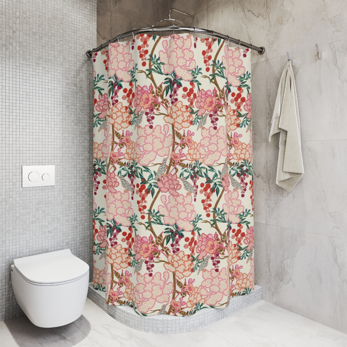 Polyester Shower Curtain 2D-000-C0001 - Image 4